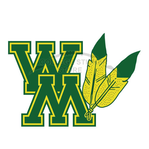 Diy William and Mary Tribe Iron-on Transfers (Wall Stickers)NO.7003